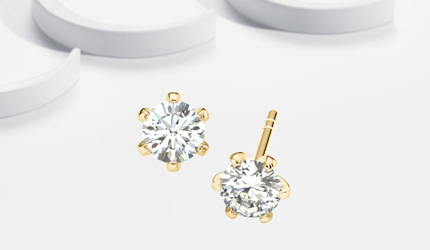 Diamond Earrings - Diamond Studs | acredo