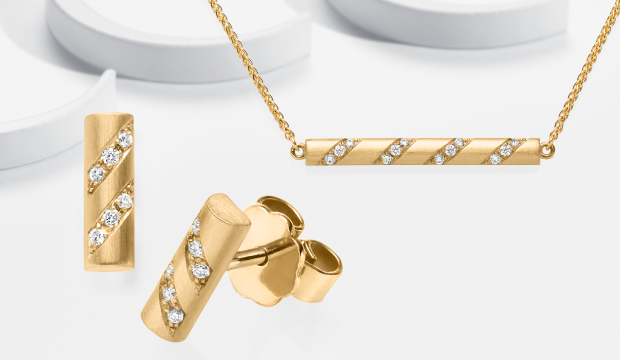 Diamond Jewelry Rose Gold | acredo