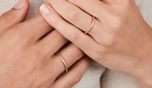 Slim & narrow wedding rings from | acredo